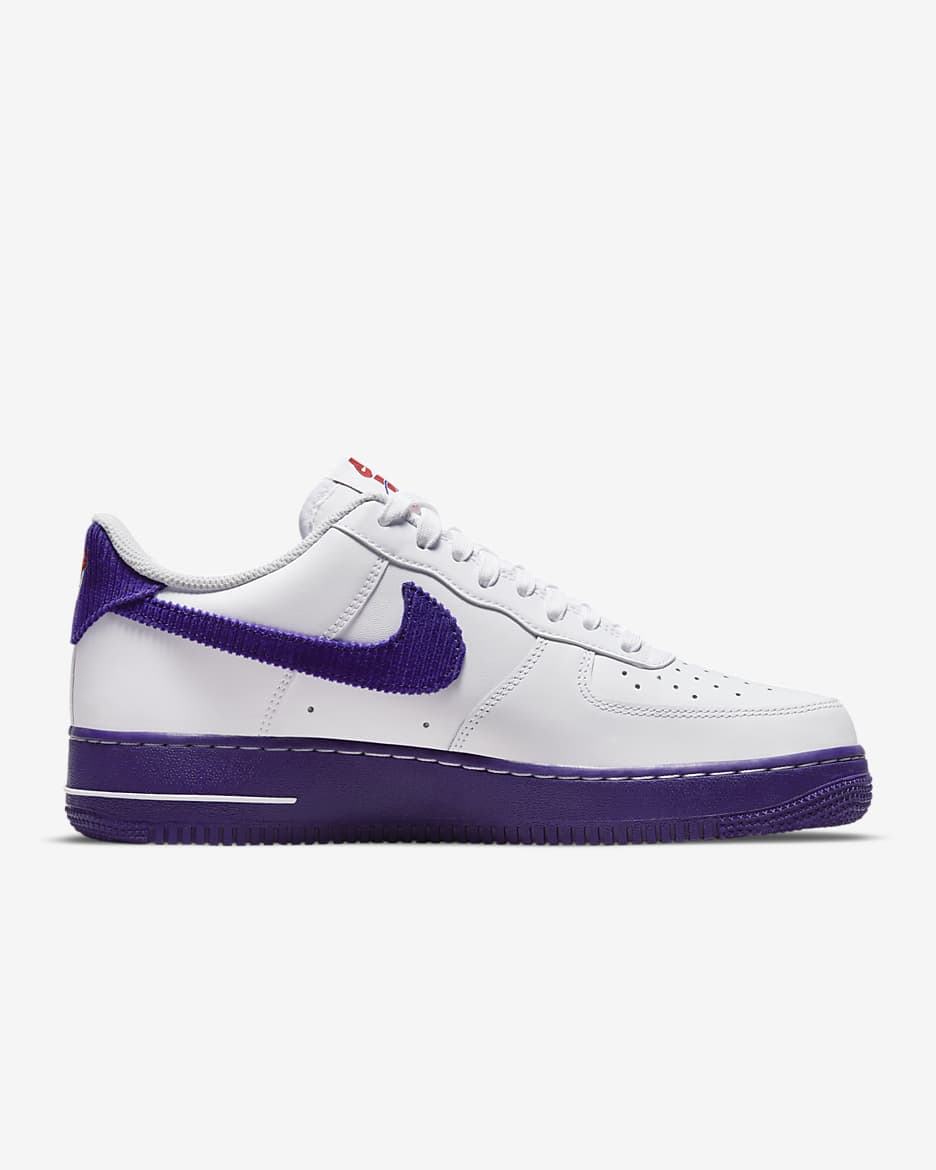 Air force 1 high '07 lv8 white/field purple men's shoe best sale